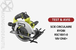 Scie circulaire RYOBI RCS18X1 test