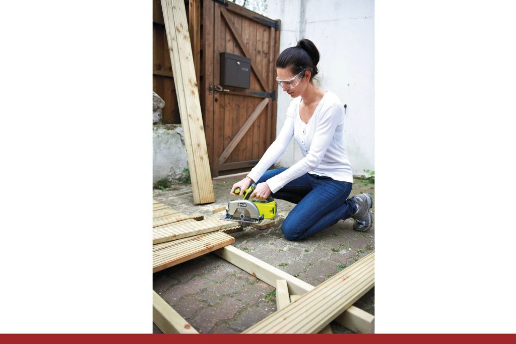 RYOBI RWSL1801M 18V ONE+ découpe precise