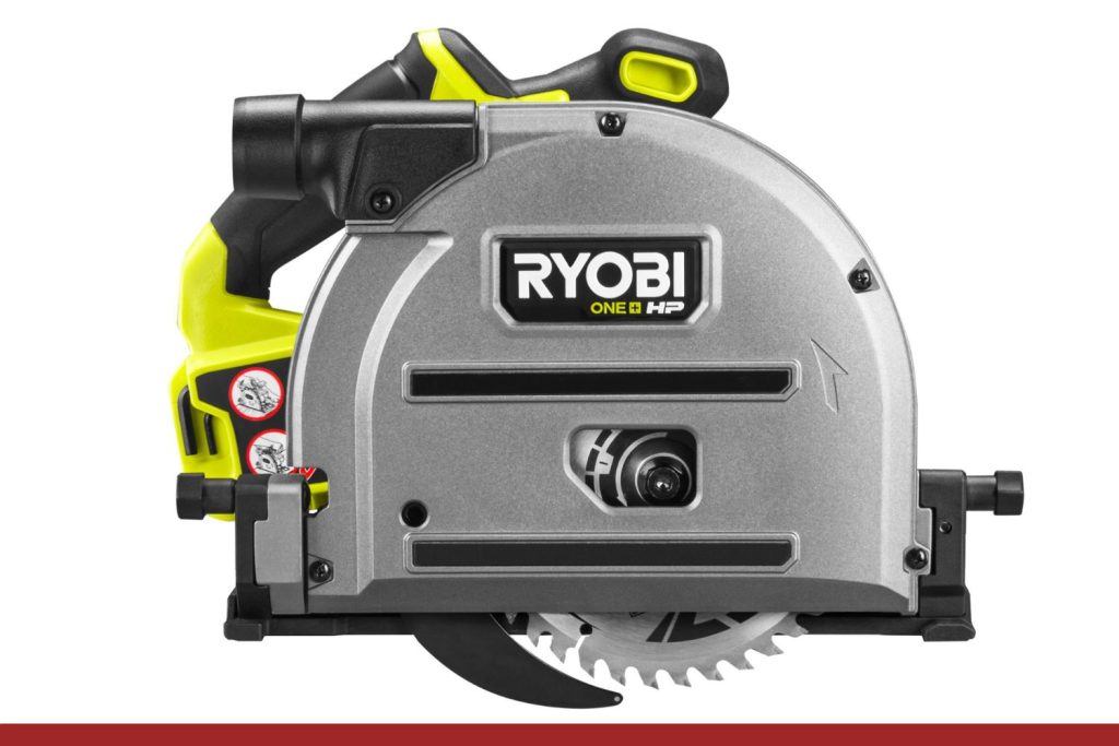 scie ryobi RPLS18X-0 coupe droite detail