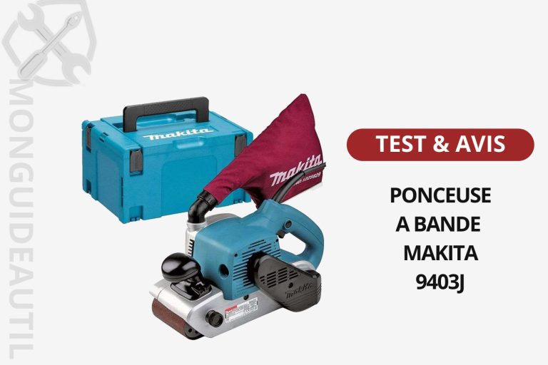 Ponceuse à bande MAKITA 9403J test