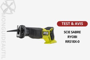 Scie sabre Ryobi RRS18X-0 18V test