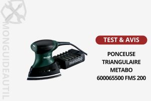 PONCEUSE TRIANGULAIRE METABO FMS 200 600065500 test