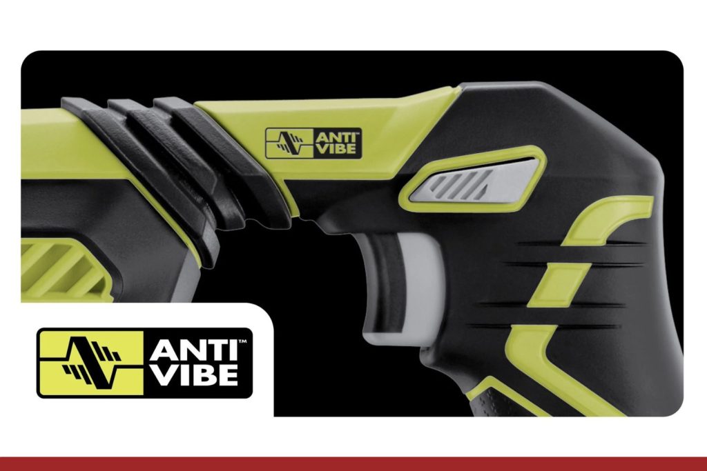 RYOBI RRS1801M anti vibration
