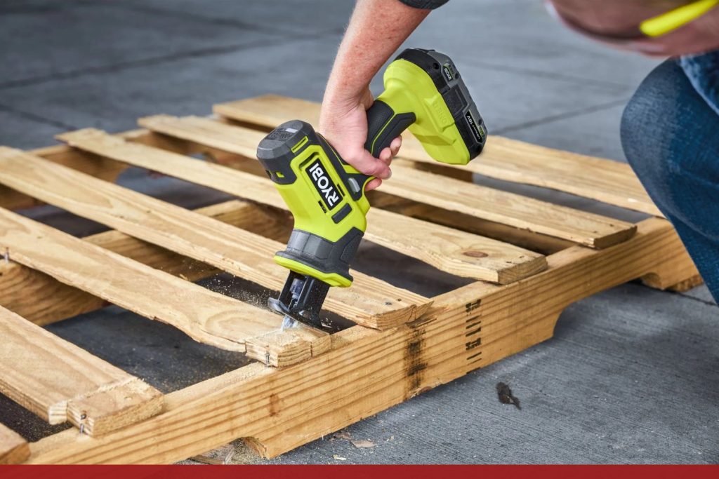 RYOBI R18RSC-0 decoupe palette
