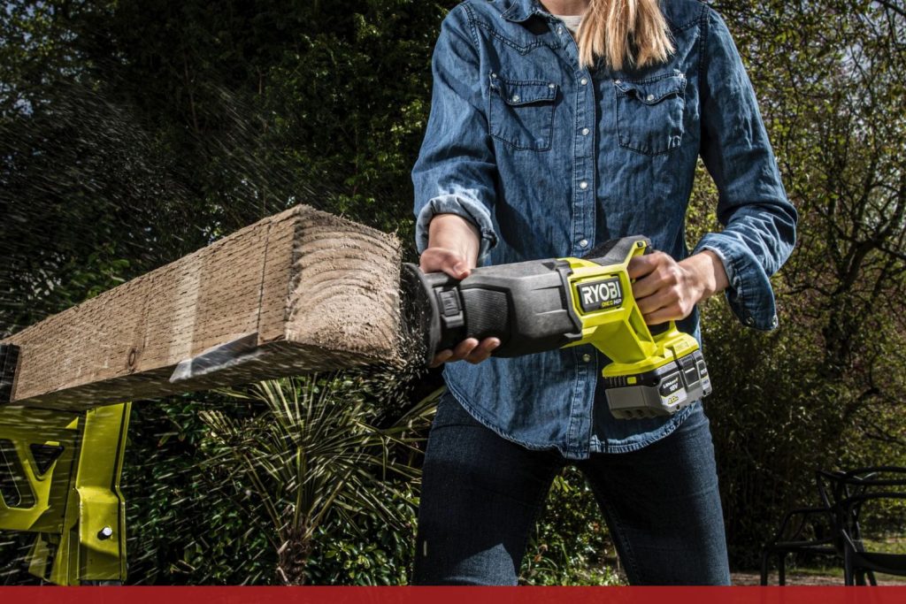 Scie sabre Ryobi RRS18X-0 18V decoupe