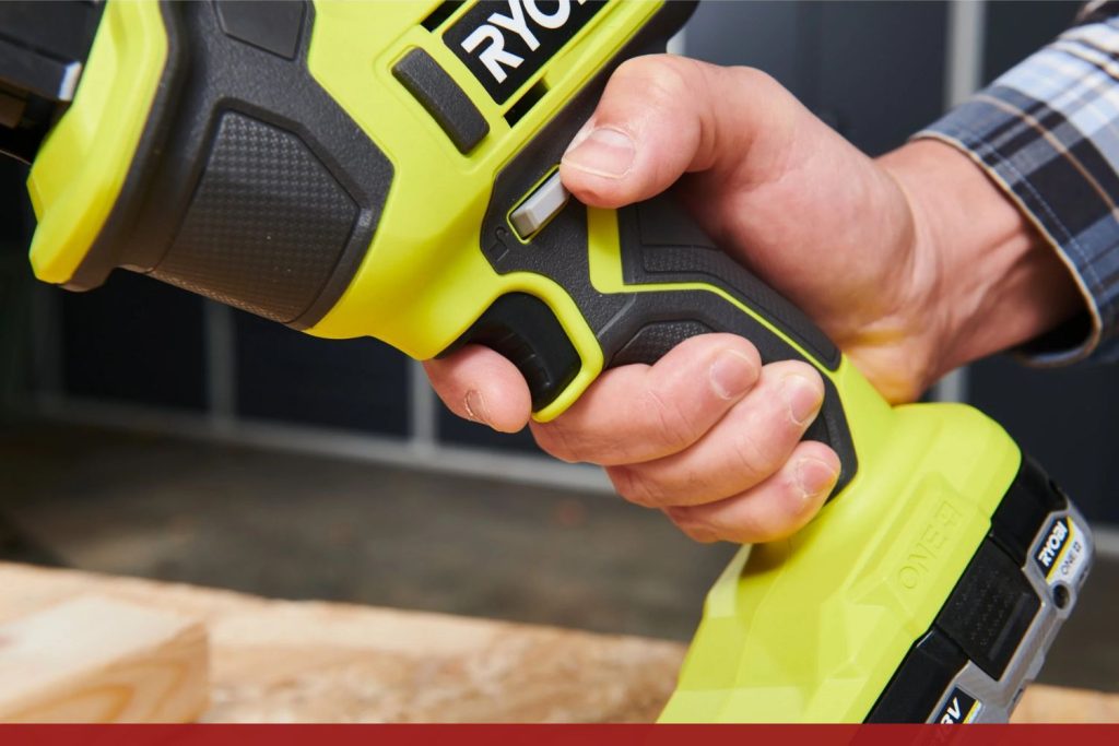RYOBI R18RSC-0 decoupe reglage