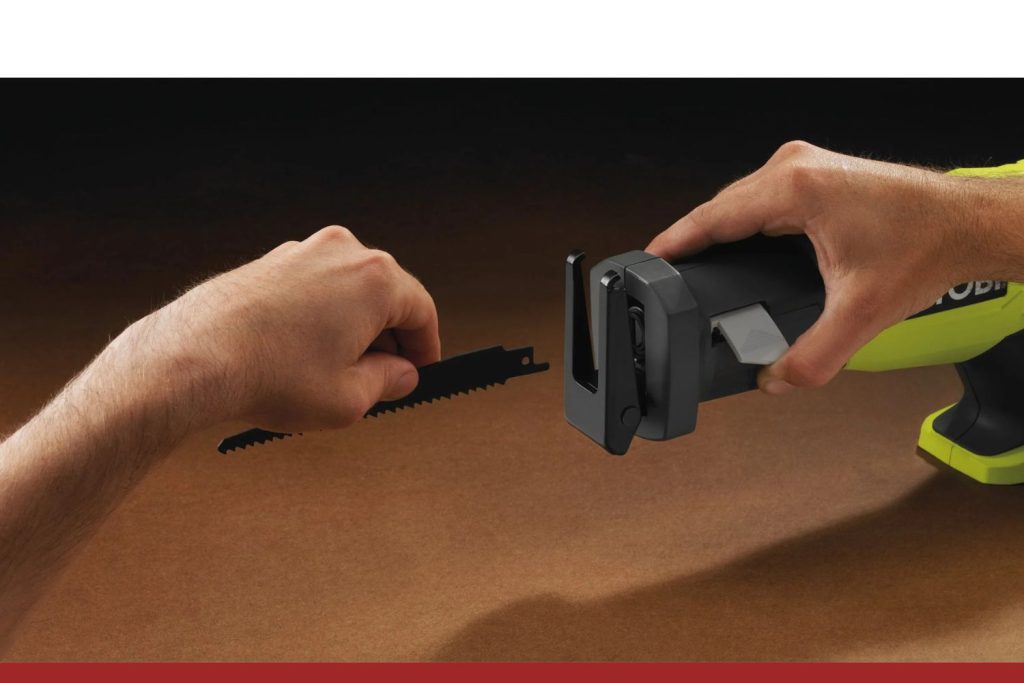 RYOBI RRS1801M changement de lame
